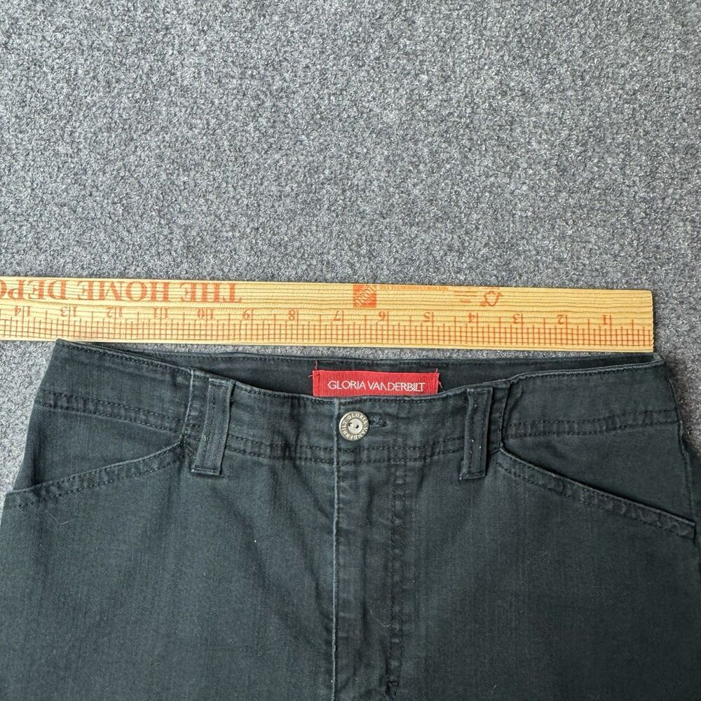 Gloria Vanderbilt Capris Black 27x18 - Picture 4 of 6